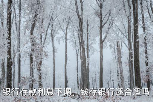 銀行存款利息下調(diào)，錢(qián)存銀行還合適嗎