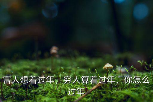 富人想著過(guò)年，窮人算著過(guò)年，你怎么過(guò)年