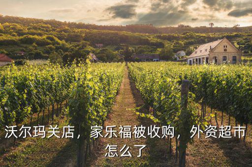 沃爾瑪關(guān)店，家樂福被收購，外資超市怎么了