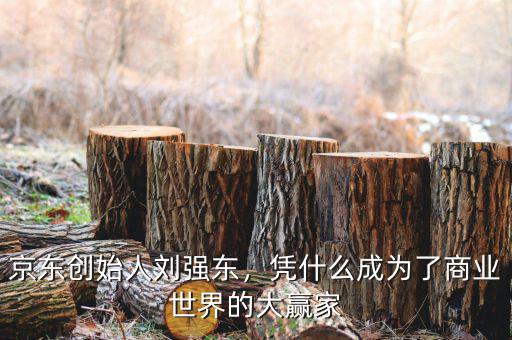 京東創(chuàng)始人劉強(qiáng)東，憑什么成為了商業(yè)世界的大贏家