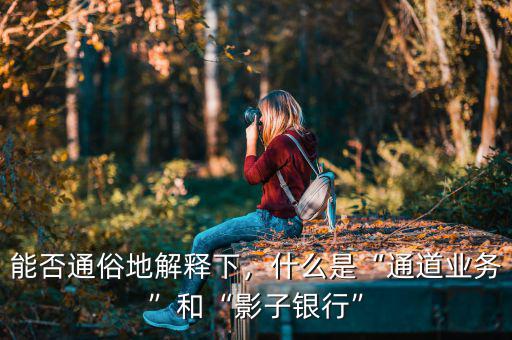 能否通俗地解釋下，什么是“通道業(yè)務(wù)”和“影子銀行”