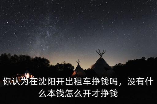 你認(rèn)為在沈陽(yáng)開(kāi)出租車(chē)掙錢(qián)嗎，沒(méi)有什么本錢(qián)怎么開(kāi)才掙錢(qián)