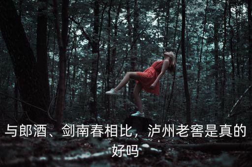 與郎酒、劍南春相比，瀘州老窖是真的好嗎