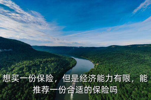 想買一份保險，但是經(jīng)濟能力有限，能推薦一份合適的保險嗎