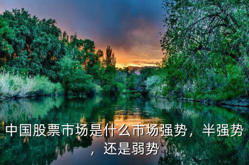 中國(guó)股票市場(chǎng)是什么市場(chǎng)強(qiáng)勢(shì)，半強(qiáng)勢(shì)，還是弱勢(shì)