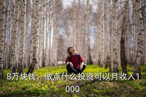 8萬塊錢，做點什么投資可以月收入1000