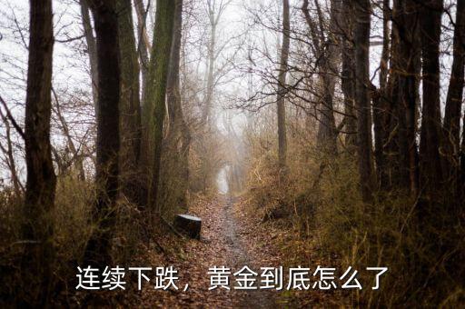 連續(xù)下跌，黃金到底怎么了