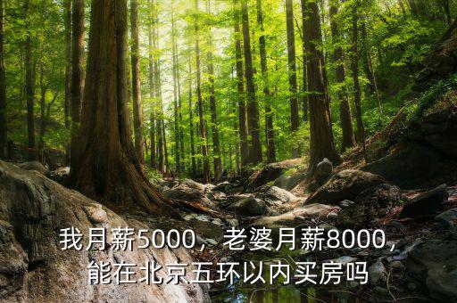 我月薪5000，老婆月薪8000，能在北京五環(huán)以內(nèi)買房嗎