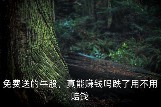 免費(fèi)送的牛股，真能賺錢(qián)嗎跌了用不用賠錢(qián)