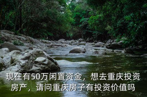 現(xiàn)在有50萬閑置資金，想去重慶投資房產(chǎn)，請問重慶房子有投資價值嗎