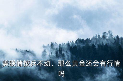 美聯(lián)儲(chǔ)按兵不動(dòng)，那么黃金還會(huì)有行情嗎
