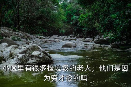 小區(qū)里有很多撿垃圾的老人，他們是因?yàn)楦F才撿的嗎