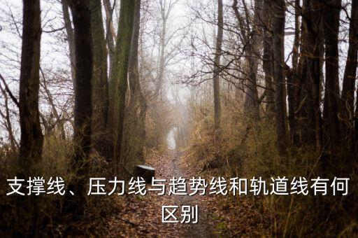 支撐線、壓力線與趨勢(shì)線和軌道線有何區(qū)別