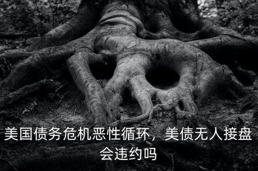 美國債務(wù)危機惡性循環(huán)，美債無人接盤會違約嗎
