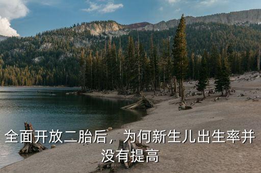 全面開放二胎后，為何新生兒出生率并沒有提高
