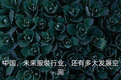 中國(guó)，未來(lái)服裝行業(yè)，還有多大發(fā)展空間