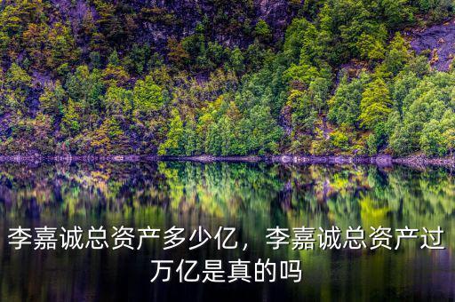 李嘉誠(chéng)總資產(chǎn)多少億，李嘉誠(chéng)總資產(chǎn)過(guò)萬(wàn)億是真的嗎