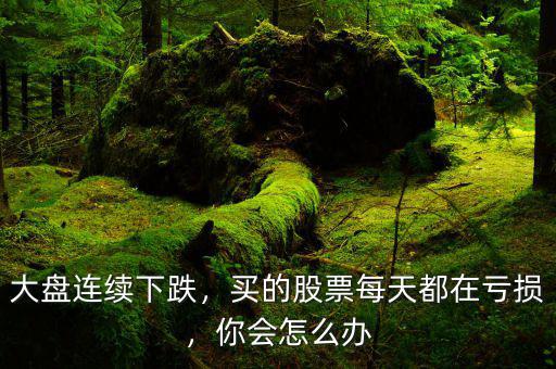 大盤連續(xù)下跌，買的股票每天都在虧損，你會怎么辦