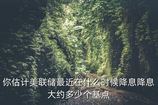 降息什么時(shí)候,銀行什么時(shí)候降息