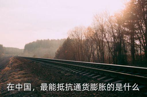 在中國，最能抵抗通貨膨脹的是什么