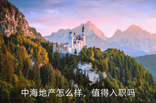 中海地產(chǎn)怎么樣，值得入職嗎