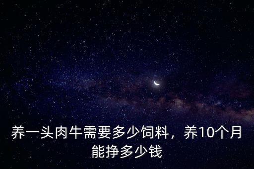 養(yǎng)一頭肉牛需要多少飼料，養(yǎng)10個月能掙多少錢