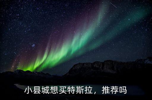 小縣城想買特斯拉，推薦嗎