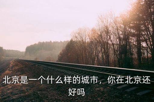 北京是一個(gè)什么樣的城市，你在北京還好嗎