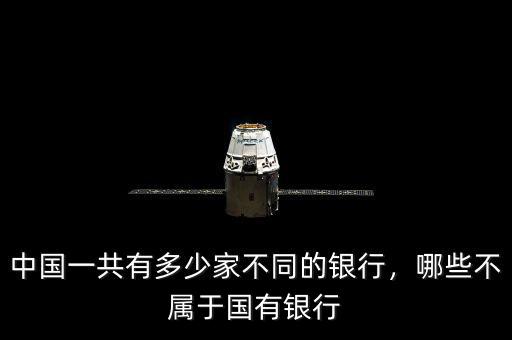 中國一共有多少家不同的銀行，哪些不屬于國有銀行