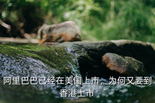 阿里巴巴已經(jīng)在美國(guó)上市，為何又要到香港上市