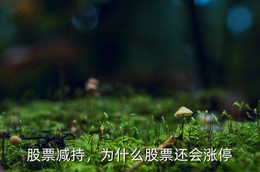 股票減持，為什么股票還會(huì)漲停