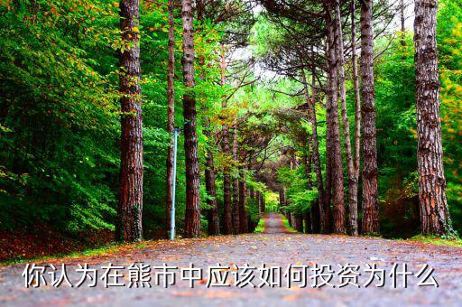 熊市投資什么,你認為在熊市中應(yīng)該如何投資