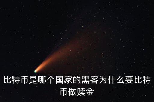 比特幣是哪個(gè)國家的黑客為什么要比特幣做贖金
