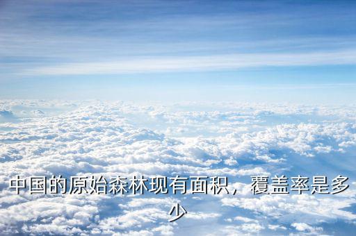 中國的森林覆蓋率是多少,中國的原始森林現有面積