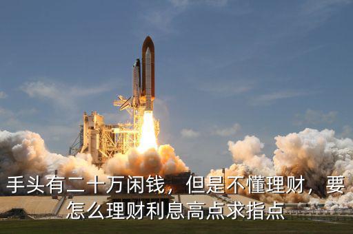 手頭有二十萬(wàn)閑錢，但是不懂理財(cái)，要怎么理財(cái)利息高點(diǎn)求指點(diǎn)