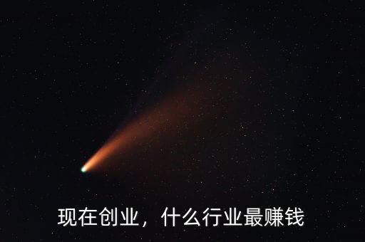 現(xiàn)在創(chuàng)業(yè)，什么行業(yè)最賺錢(qián)
