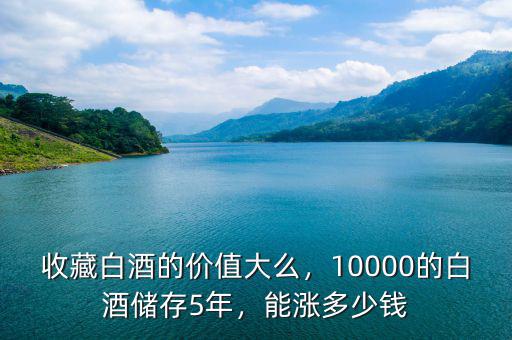 收藏白酒的價值大么，10000的白酒儲存5年，能漲多少錢