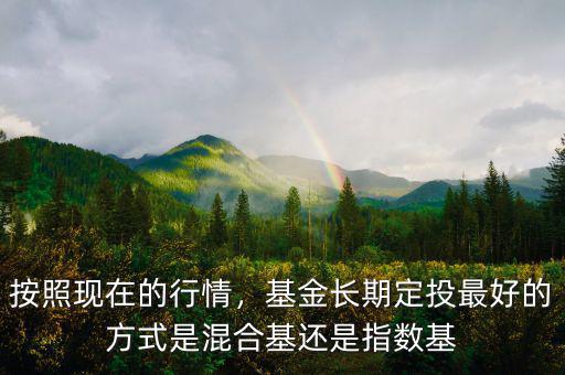 按照現(xiàn)在的行情，基金長期定投最好的方式是混合基還是指數(shù)基