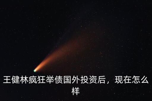 王健林瘋狂舉債國外投資后，現(xiàn)在怎么樣