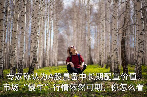 專家稱認(rèn)為A股具備中長期配置價值，市場“慢牛”行情依然可期，你怎么看