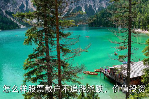 怎么樣股票散戶不追漲殺跌，價值投資