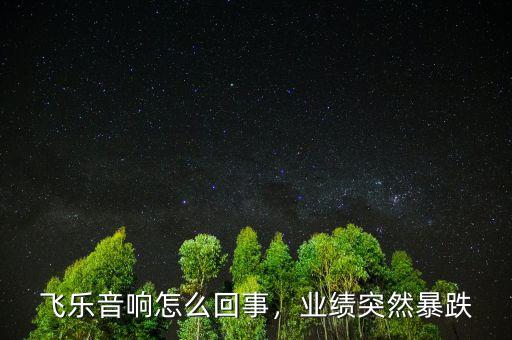 飛樂音響怎么回事，業(yè)績突然暴跌