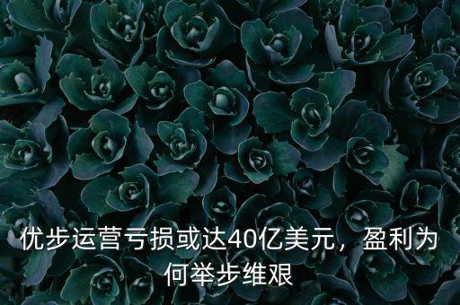 優(yōu)步運營虧損或達40億美元，盈利為何舉步維艱