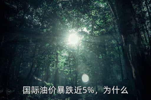 國(guó)際油價(jià)暴跌近5%，為什么