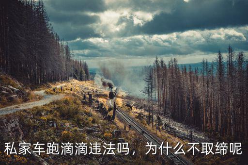 私家車跑滴滴違法嗎，為什么不取締呢