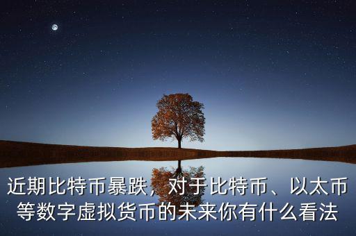 近期比特幣暴跌，對(duì)于比特幣、以太幣等數(shù)字虛擬貨幣的未來(lái)你有什么看法