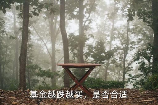 基金越跌越買，是否合適
