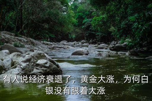 有人說經(jīng)濟(jì)衰退了，黃金大漲，為何白銀沒有跟著大漲