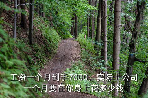 工資一個月到手7000，實際上公司一個月要在你身上花多少錢