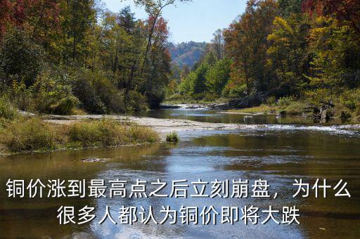 銅價漲到最高點之后立刻崩盤，為什么很多人都認為銅價即將大跌